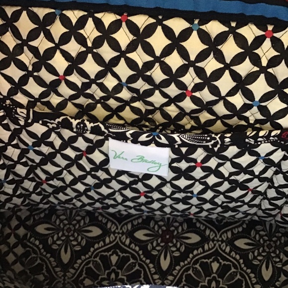 Vera Bradley Large Toggle Tote Barcelona EUC - Picture 5 of 7